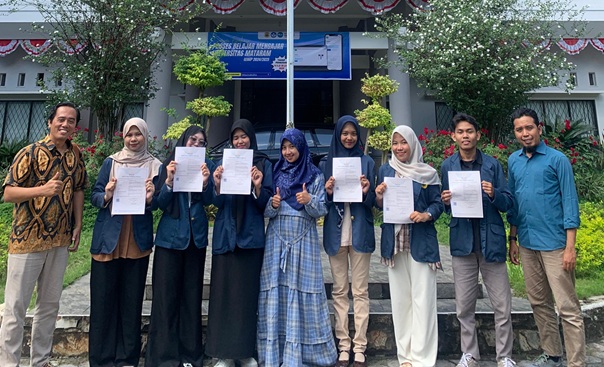 Enam Mahasiswa Matematika Universitas Mataram Raih Enam Hak Kekayaan Intelektual (HKI) dari Kemenkum