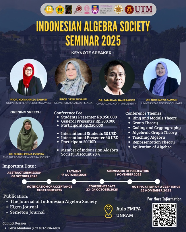 Indonesian Algebra Society Seminar 2025