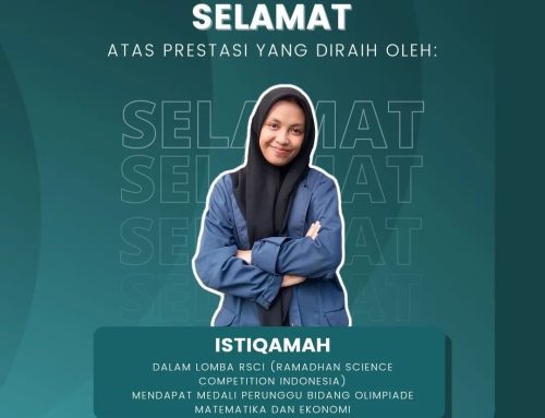 Istiqamah Bawa Pulang Perunggu di Bidang Matematika Ekonomi pada Ramadan Science Competition Indonesia