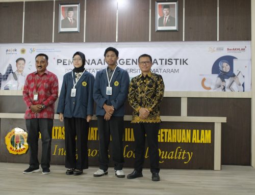 Pembinaan Agen Statistik Program Studi Statistika FMIPA Unram Menuju Pojok Statistik Bekerja Sama Dengan BPS NTB