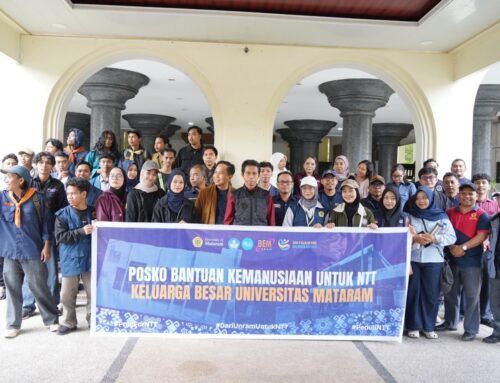 Enam Mahasiswa FMIPA Unram Jadi Relawan Bantu Masyarakat Terdampak Gempa di NTT